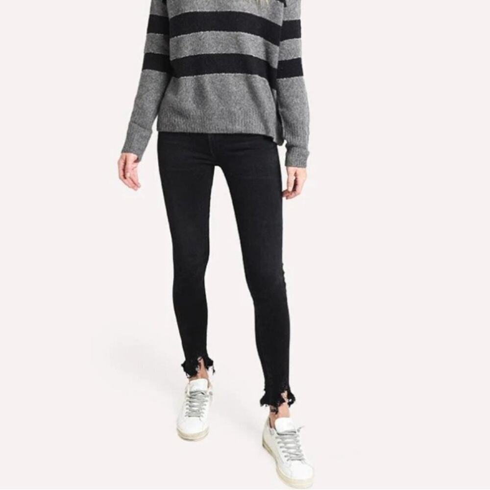 Agolde Sophia raw hem size 26